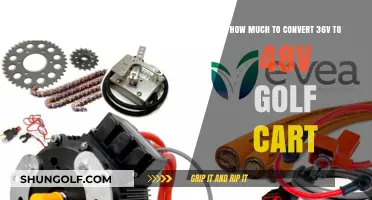Upgrading Golf Cart Voltage: Cost to Convert 36V to 48V