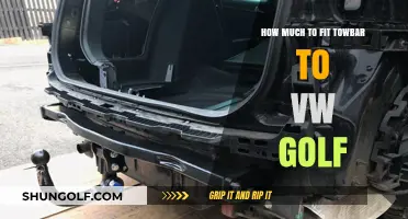 Exploring the Costs: Towbar Installation for Your VW Golf