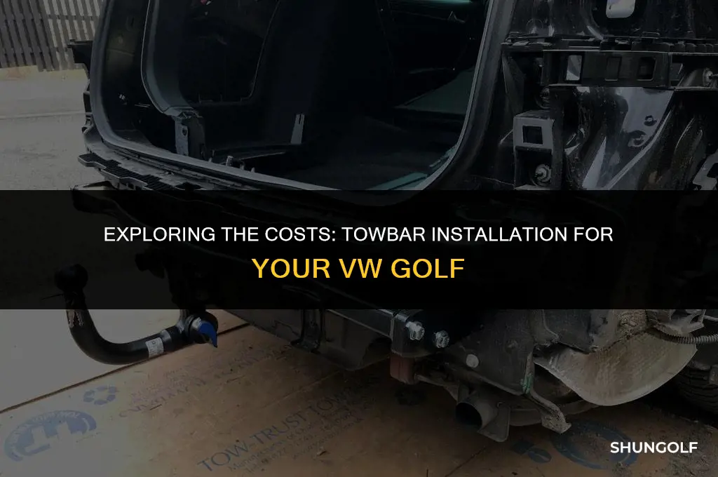 how much to fit towbar to vw golf