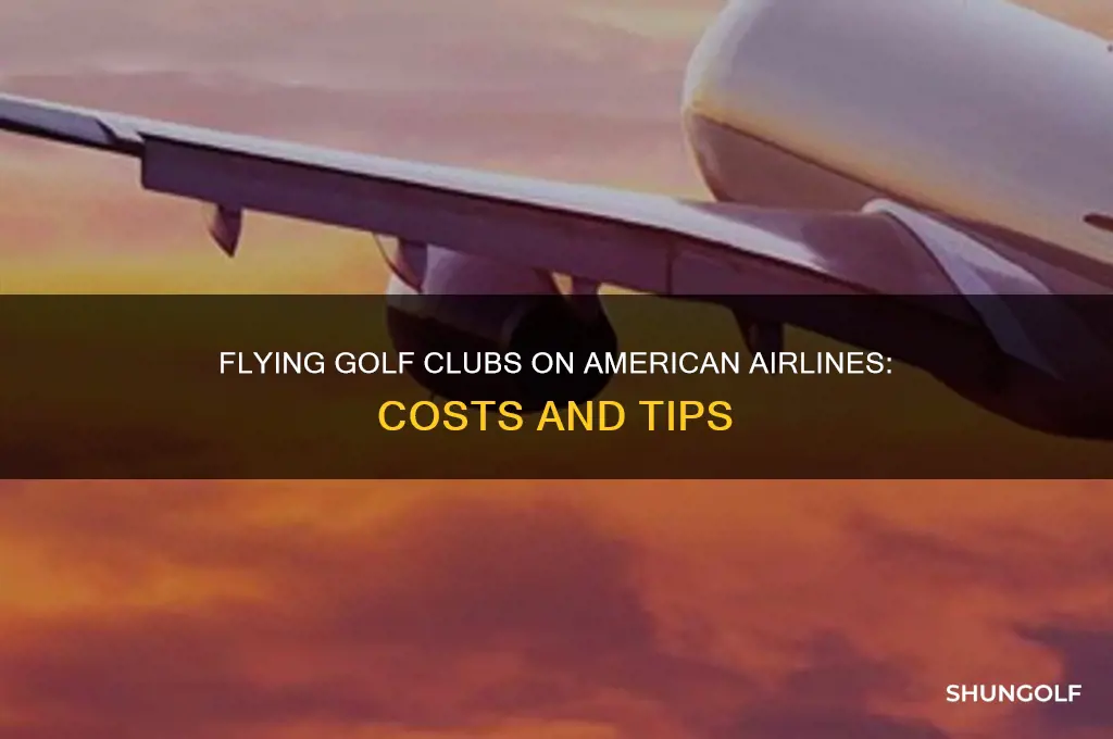 how much to fly golf clubs on american