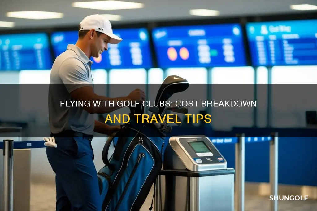 how much to fly with golf clubs