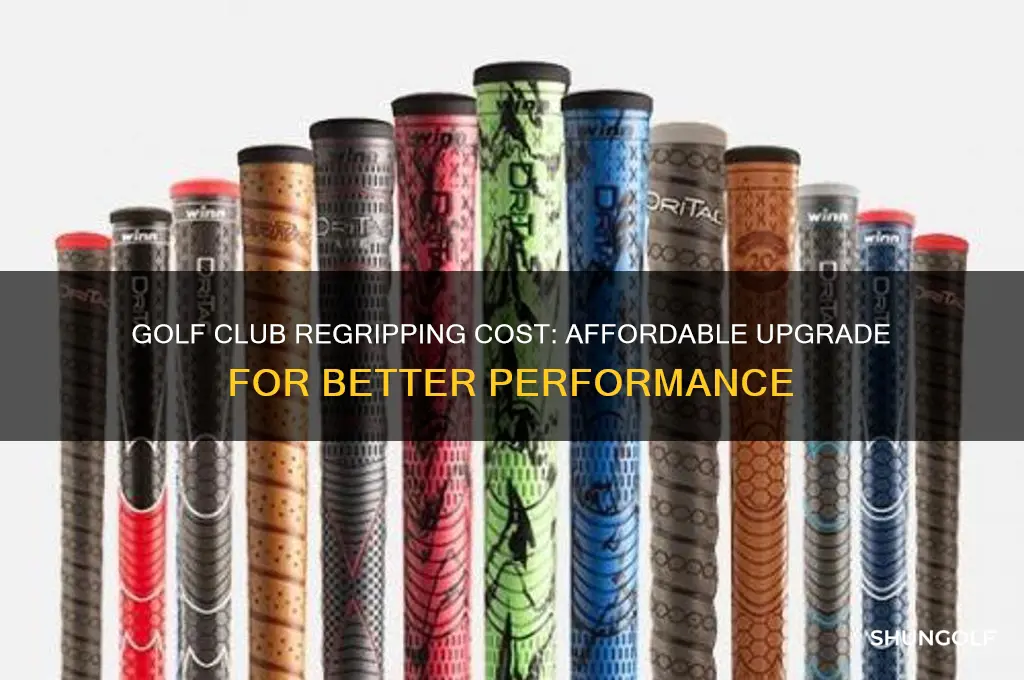 how much to get a golf club regripped