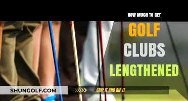 Golf Club Lengthening Cost: What to Expect for Custom Fitting