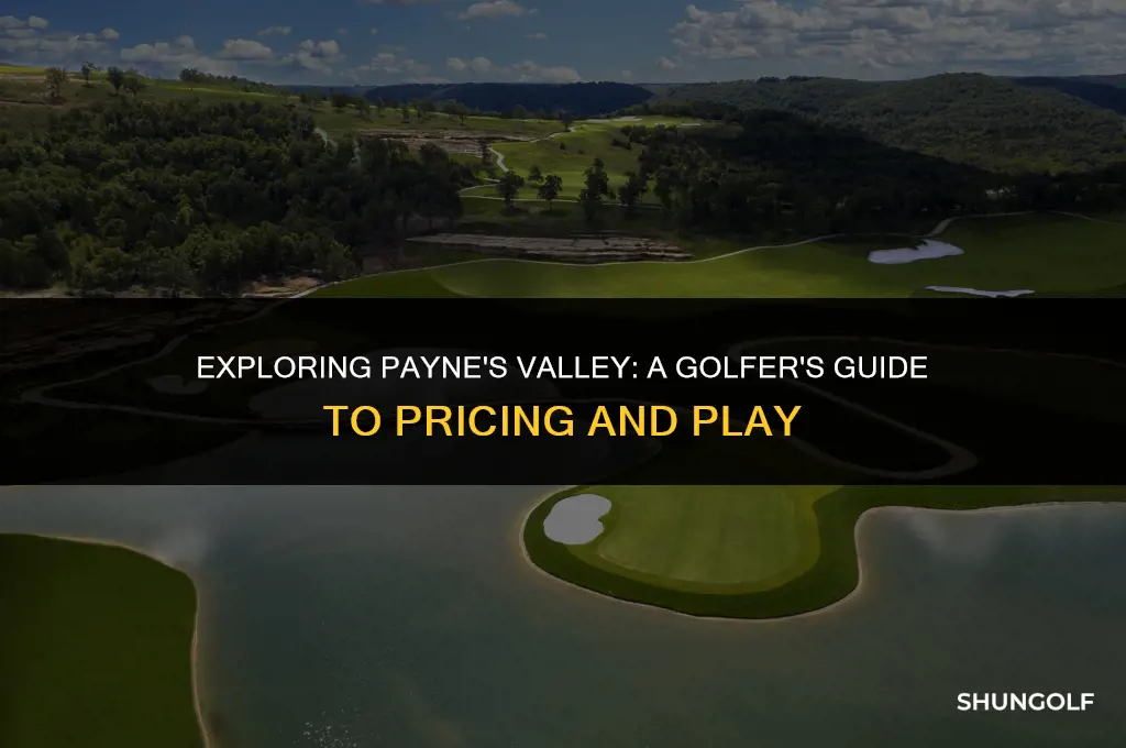 how much to golf at payne