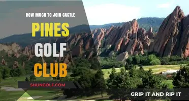 Castle Pines Golf Club Membership Cost: What to Expect