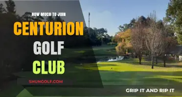 Centurion Golf Club Membership Costs: What You Need to Know