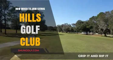 Citrus Hills Golf Club Membership Costs: What You Need to Know