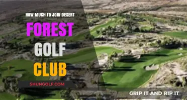 Desert Forest Golf Club Membership Cost: What to Expect