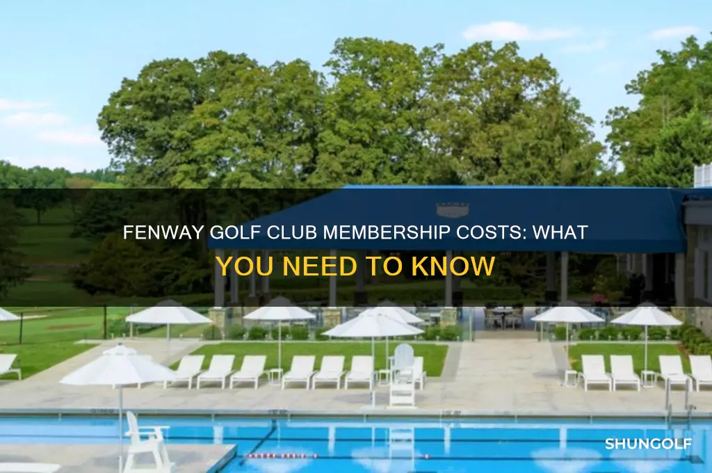 how much to join fenway golf club