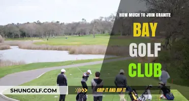Granite Bay Golf Club Membership Cost: What to Expect