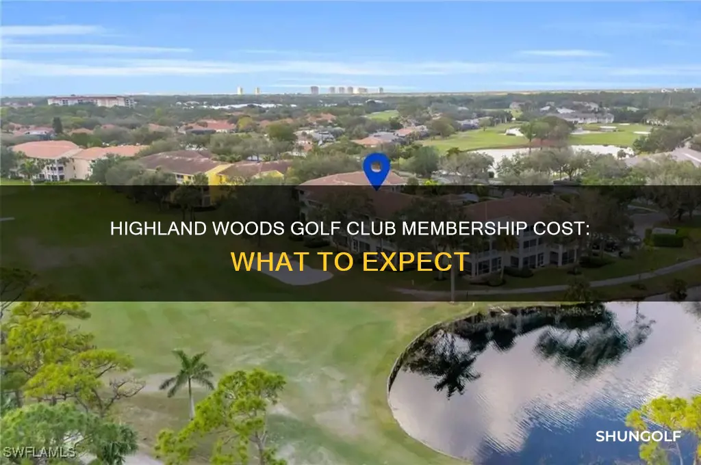how much to join highland woods golf club