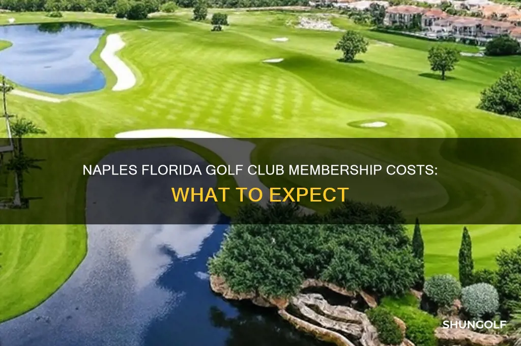 how much to join naples florida golf club