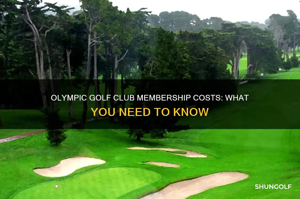 how much to join olympic golf club