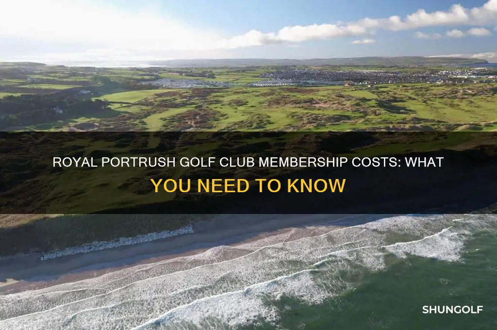 how much to join royal portrush golf club