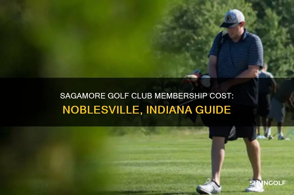 how much to join sagamore golf club in noblesville indiana