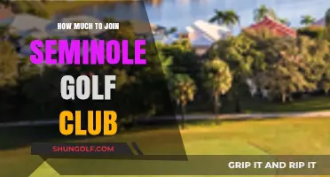 Seminole Golf Club Membership Cost: What You Need to Know