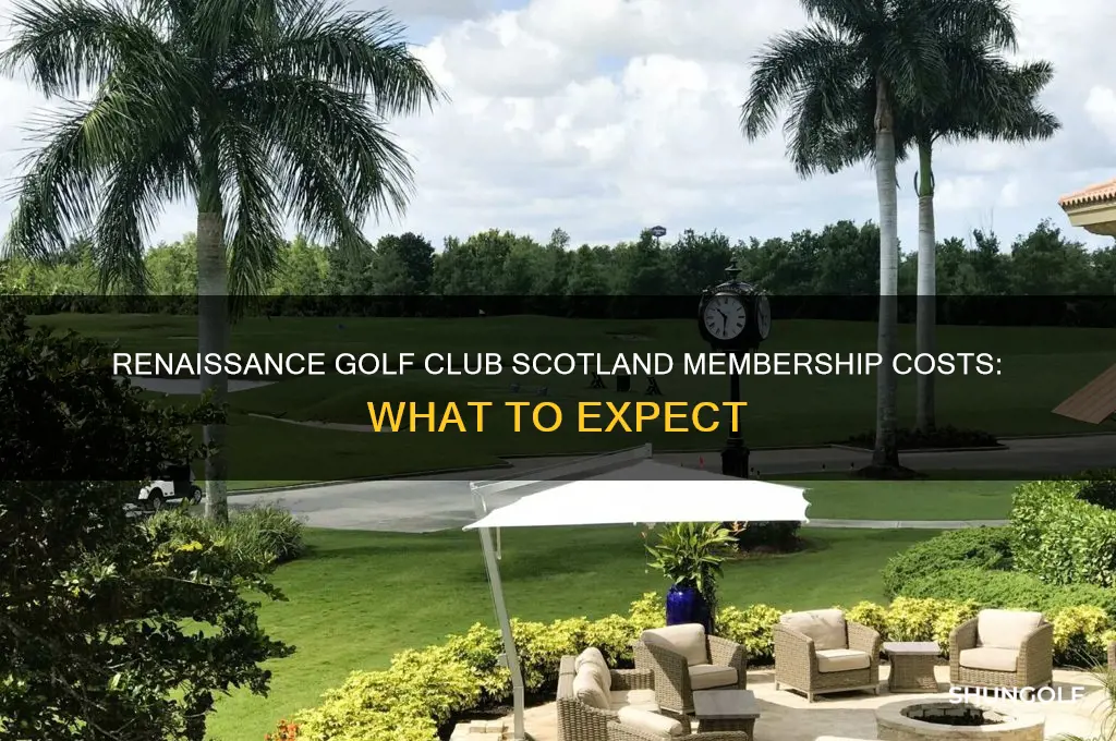 how much to join the renaissance golf club scotland