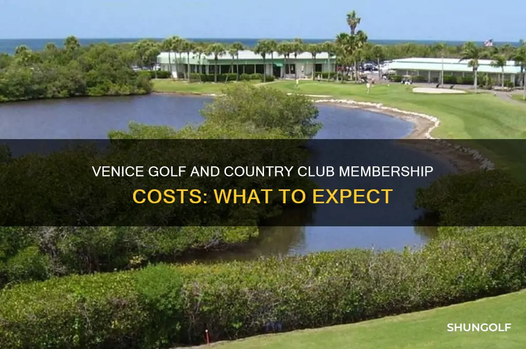 how much to join venice golf and country club