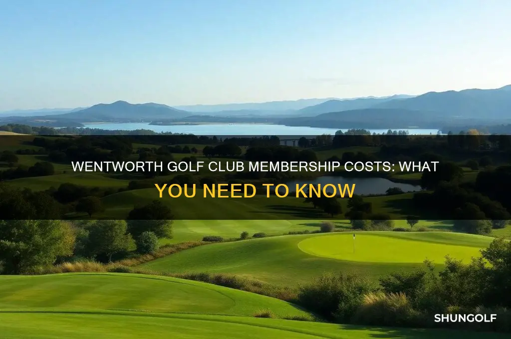 how much to join wentworth golf club