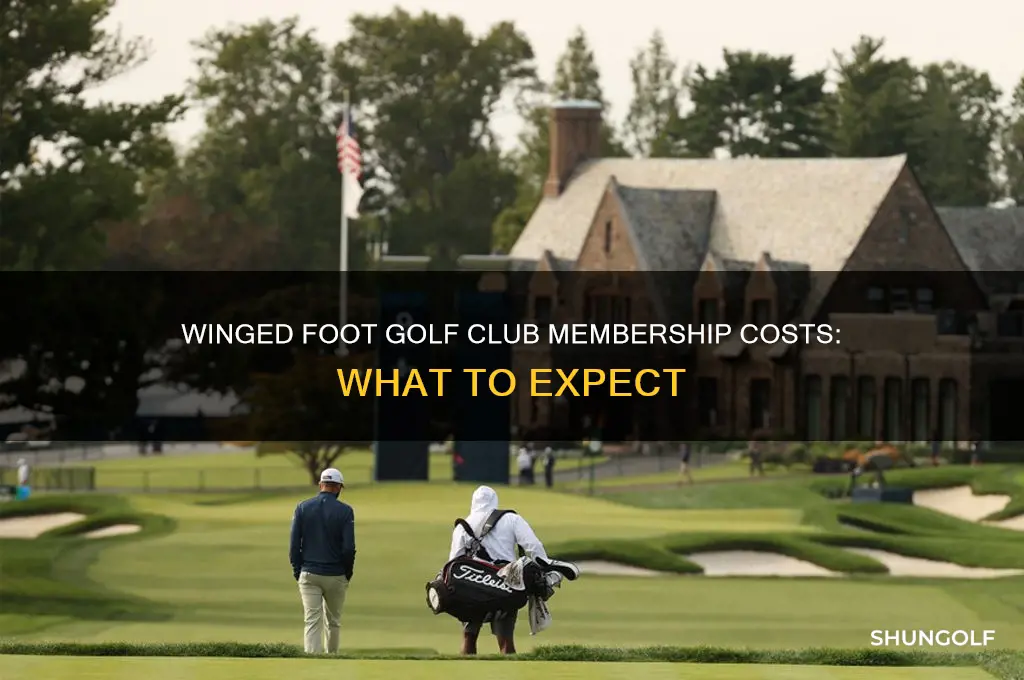 how much to join winged foot golf club