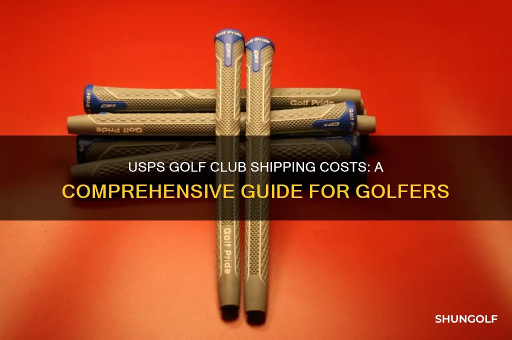 how much to mail golf clubs usps