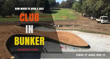 Opening a Golf Club in a Bunker: Cost Breakdown and Tips