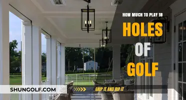 Exploring the Cost of Playing a Full Round of Golf