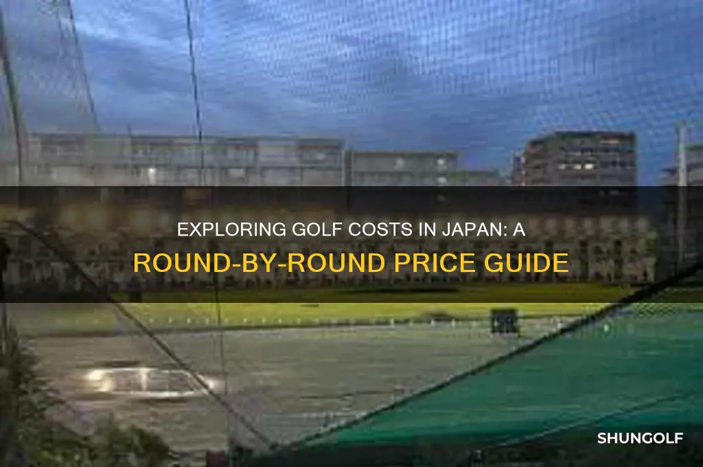 how much to play a round of golf in japan