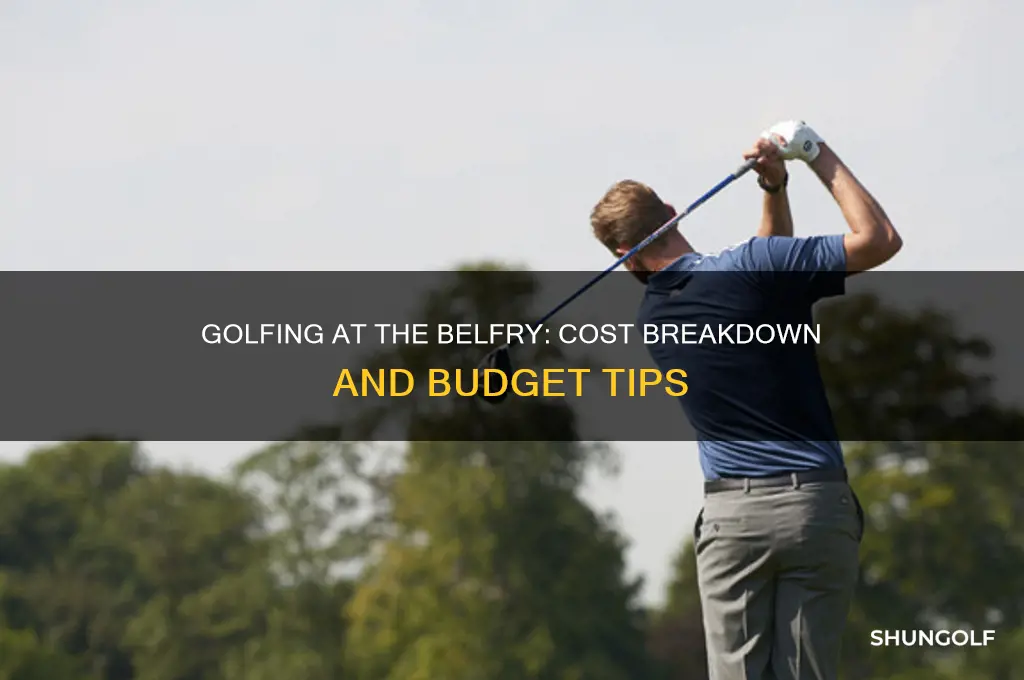 how much to play golf at belfry
