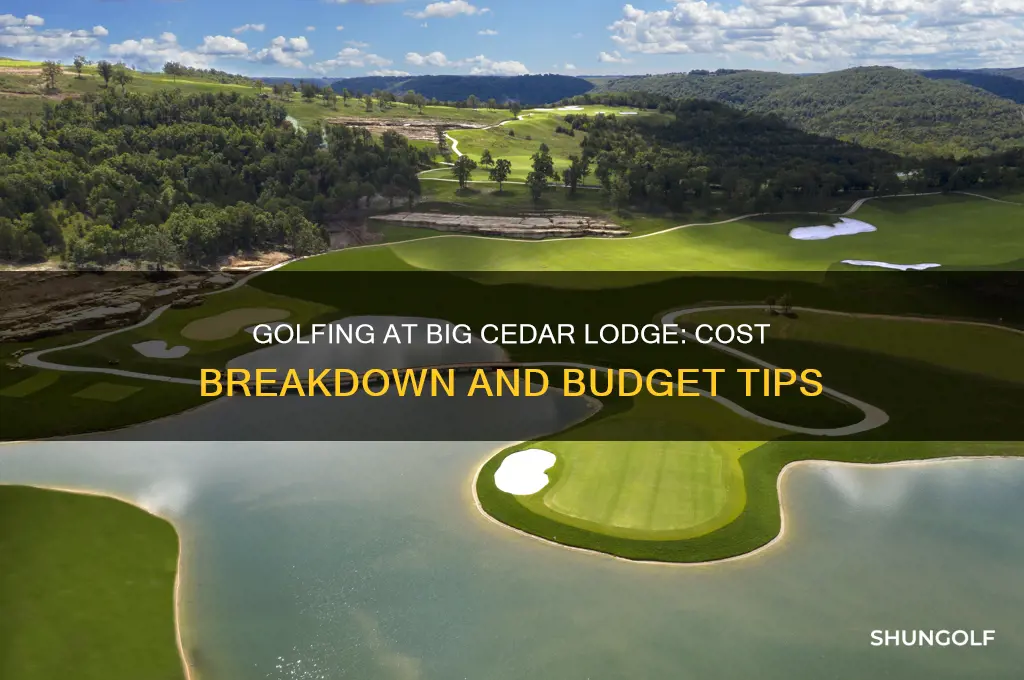 how much to play golf at big cedar lodge