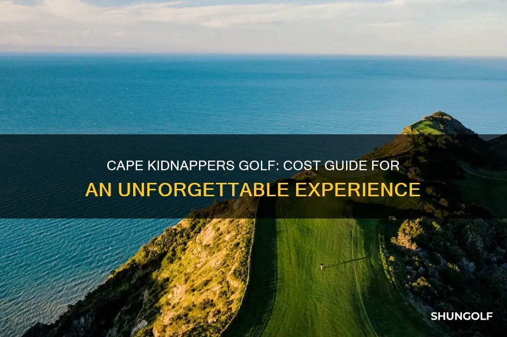 how much to play golf at cape kidnappers