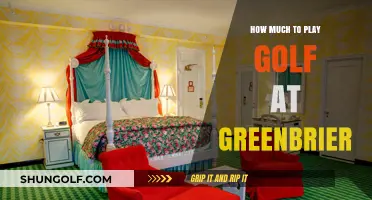 Greenbrier Golf Costs: What to Expect for Your Game