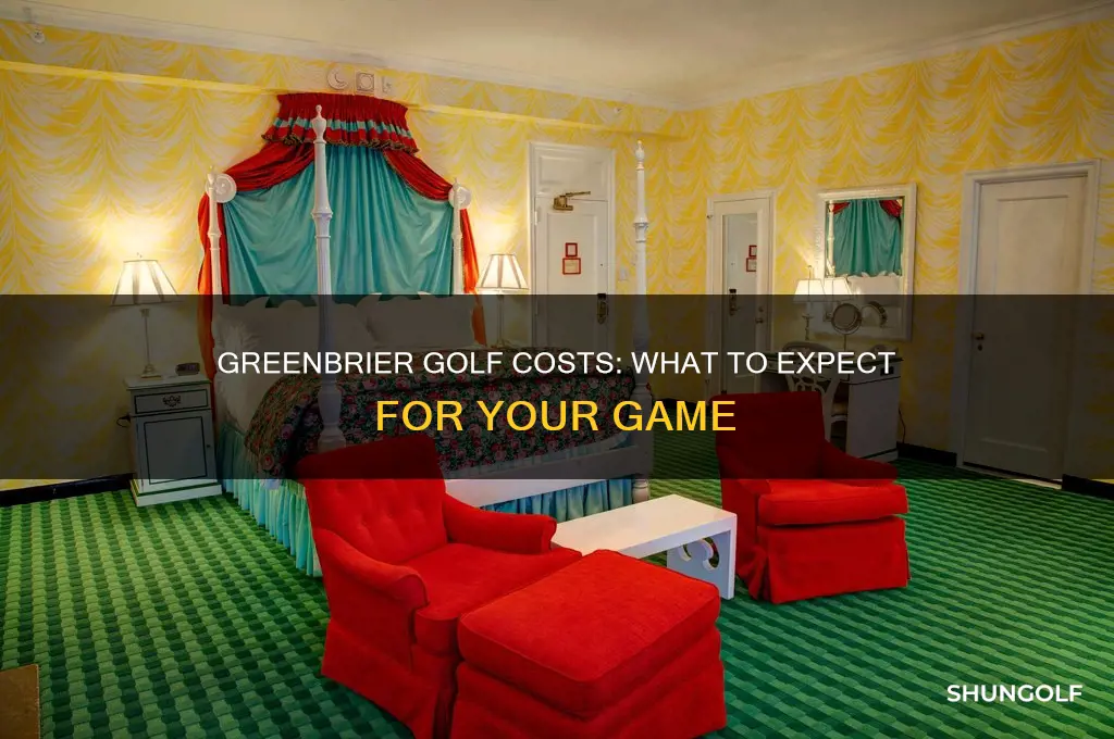 how much to play golf at greenbrier