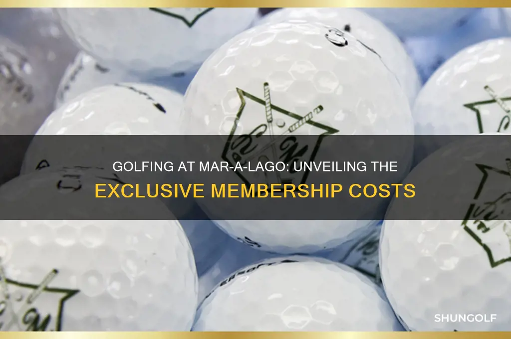 how much to play golf at mar a lago