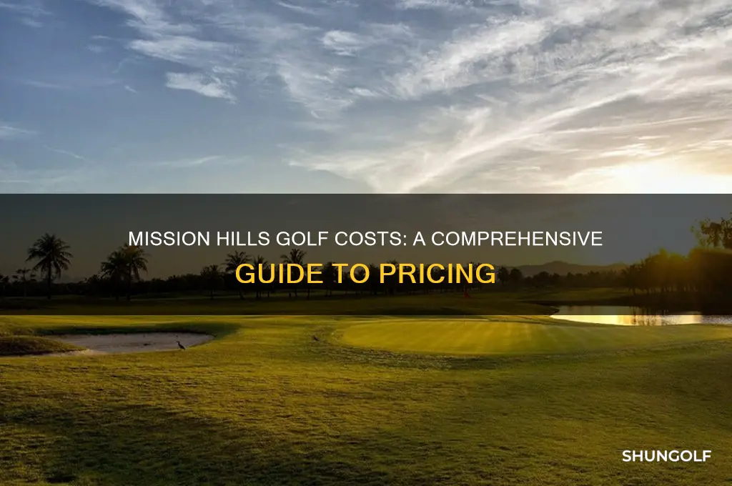how much to play golf at mission hills