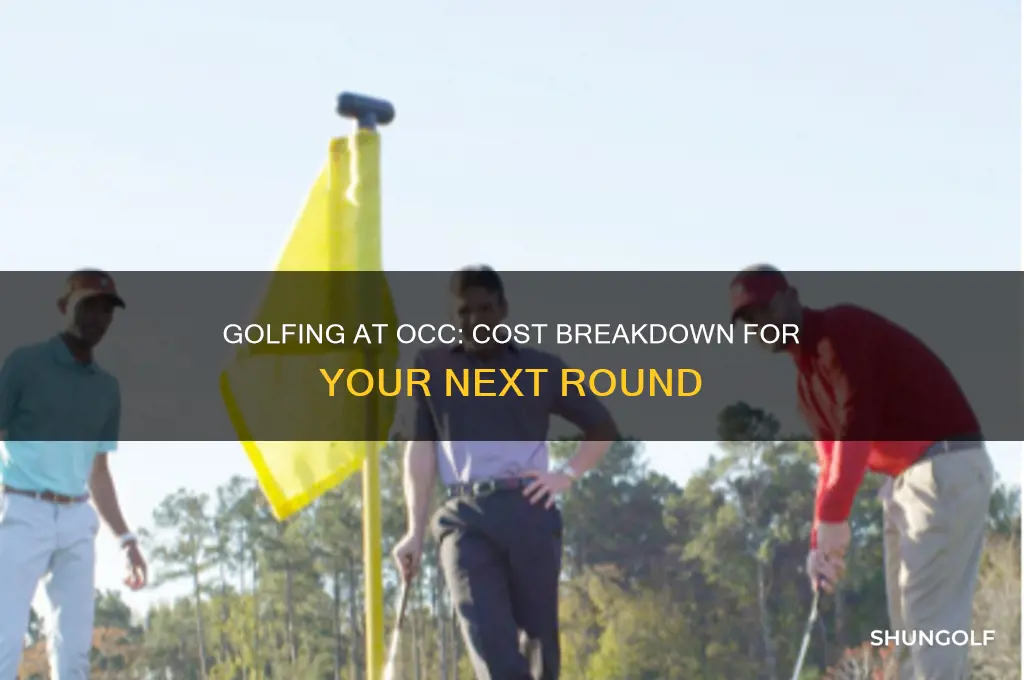 how much to play golf at occ