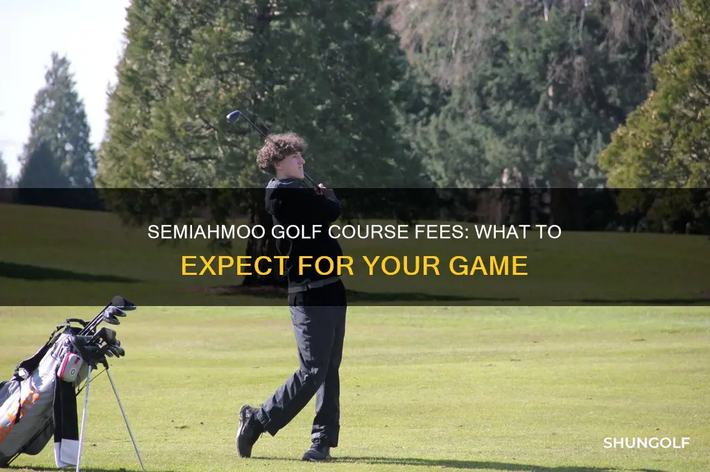 how much to play golf at semiahmoo