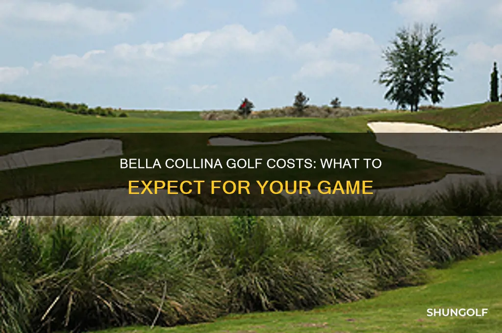 how much to play golf bella collina