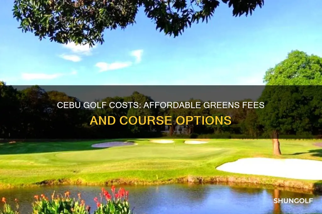 how much to play golf in cebu