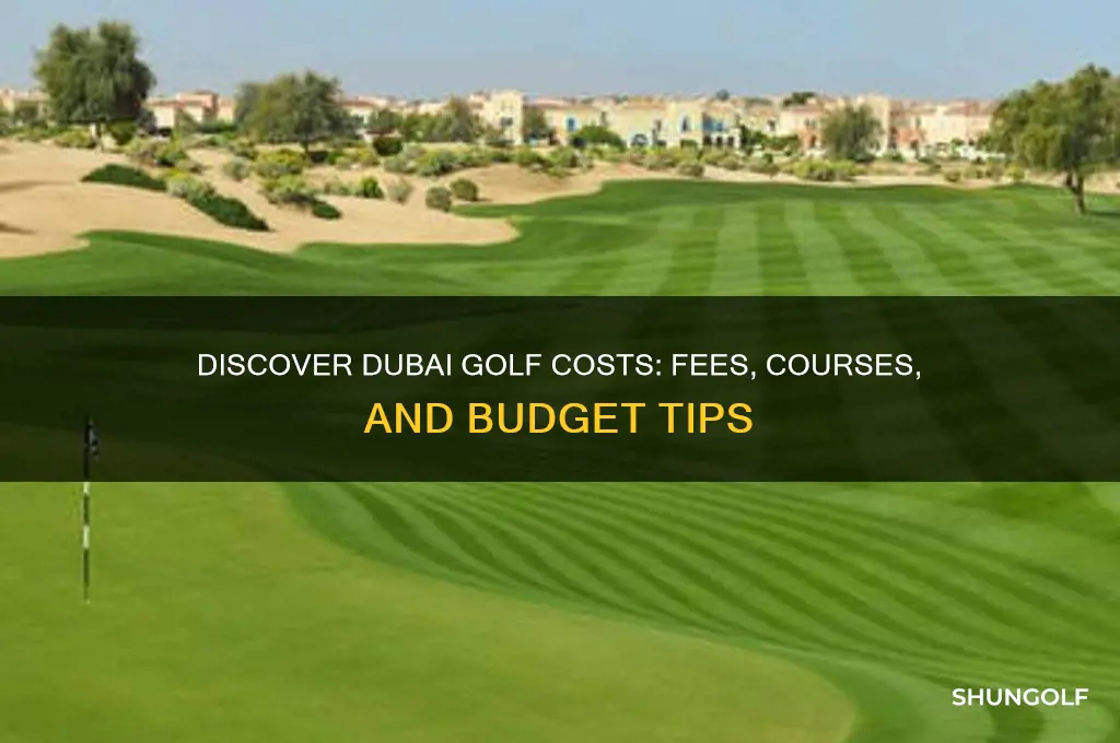 how much to play golf in dubai