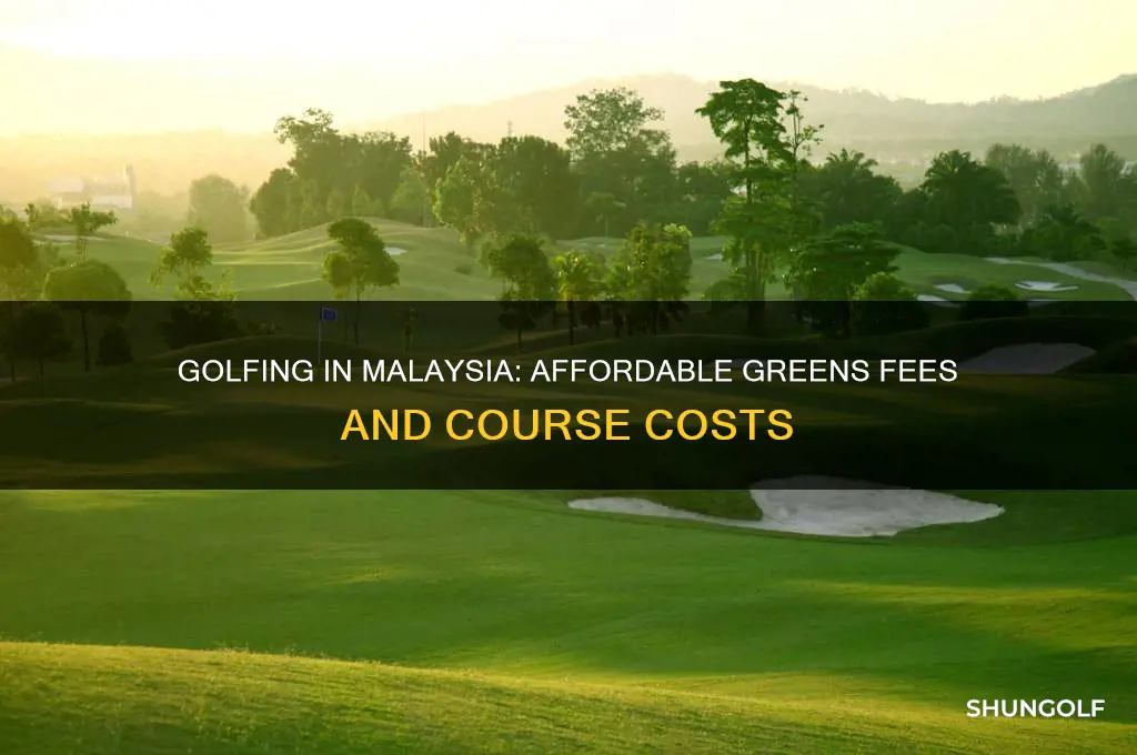 how much to play golf in malaysia
