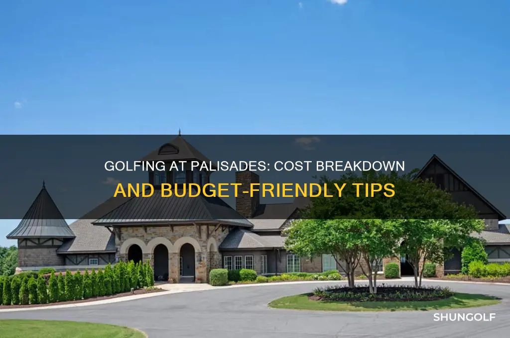 how much to play golf in palisades