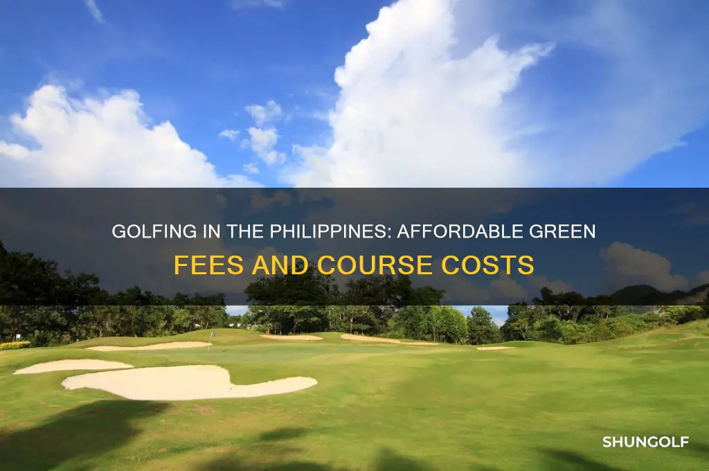 how much to play golf in philippines