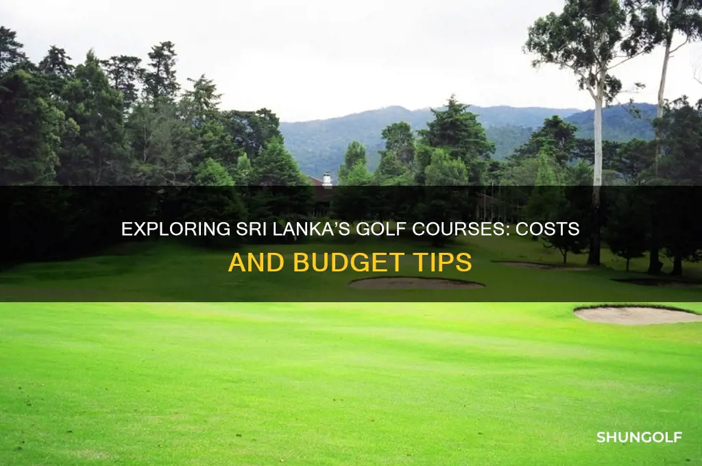 how much to play golf in sri lanka