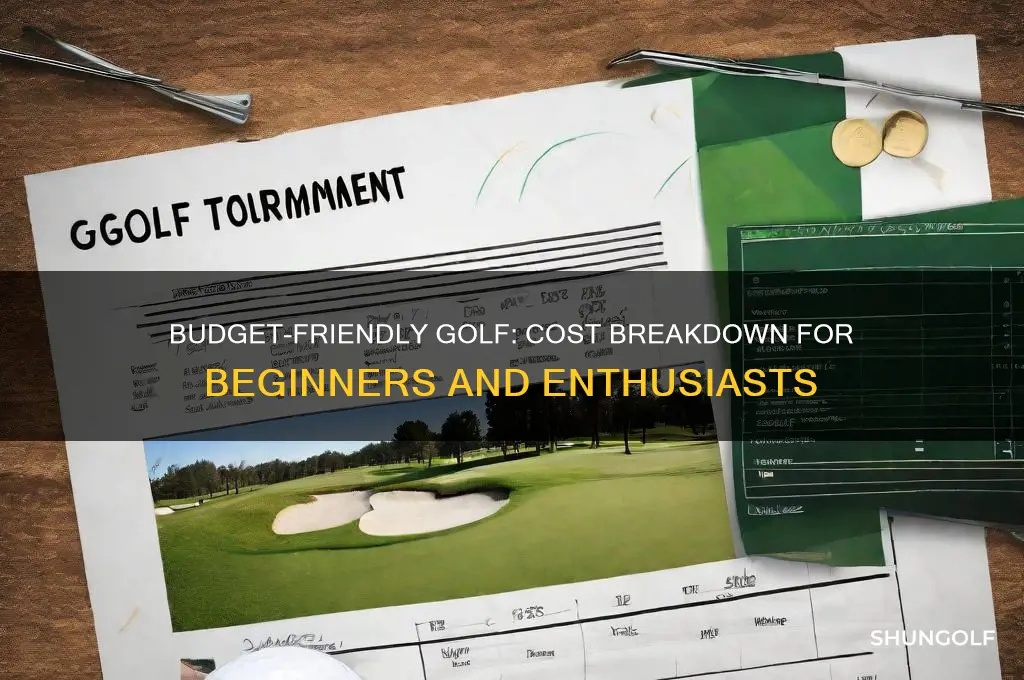 how much to play golf