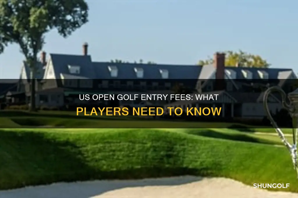 how much to play in the us open golf