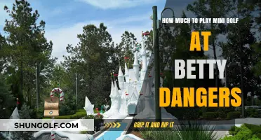 Mini Golf at Betty Dangers: Cost and Fun Guide
