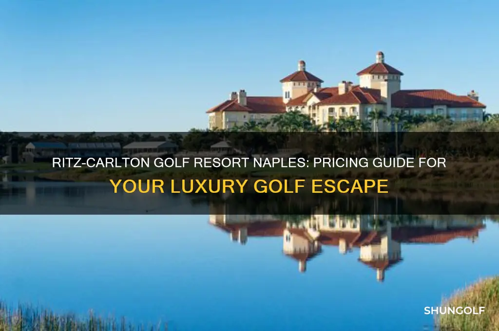 how much to play ritz carleton golf resort naples