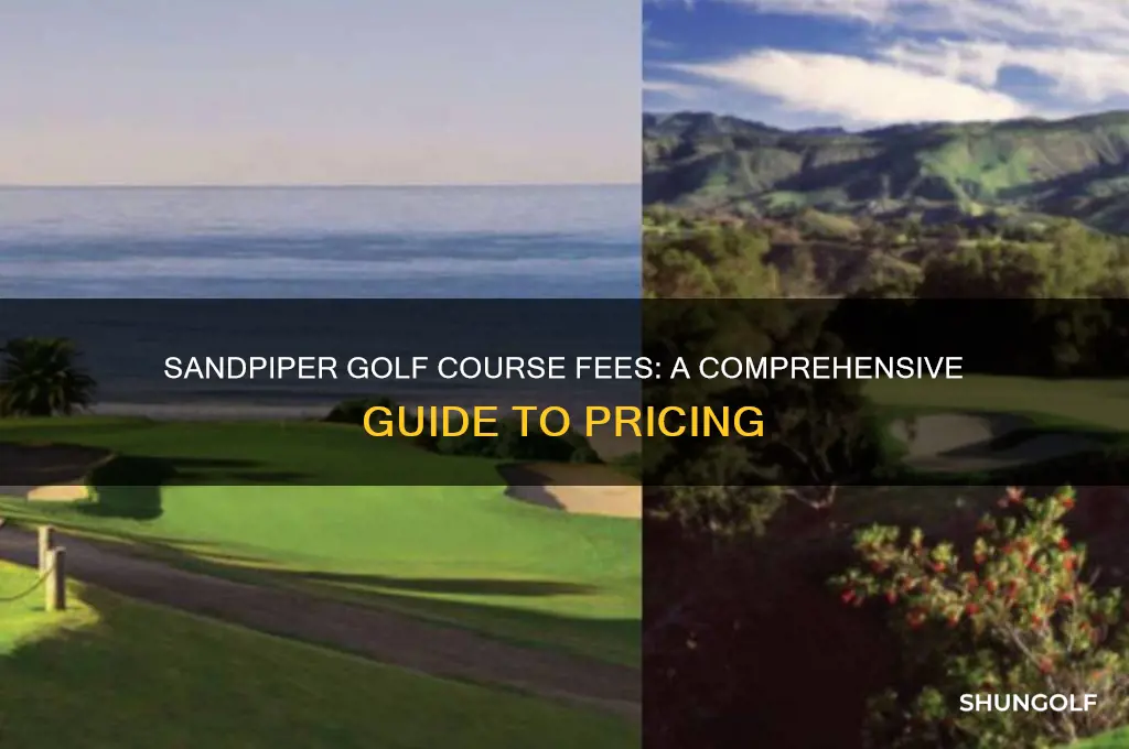 how much to play sandpiper golf