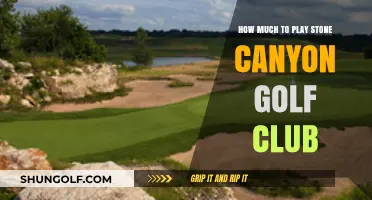 Stone Canyon Golf Club: Unveiling the Cost to Play This Premier Course